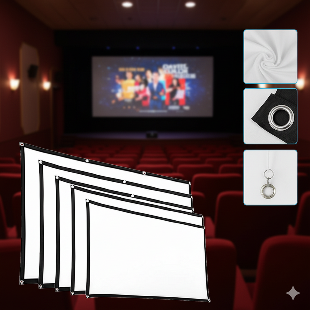 Shadow screen projector screen